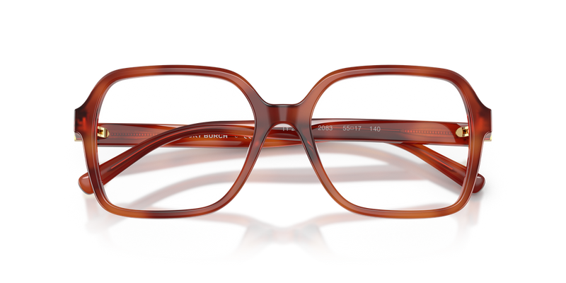 Tory Burch TY2173U in Soft Amber Tortoise - Side View