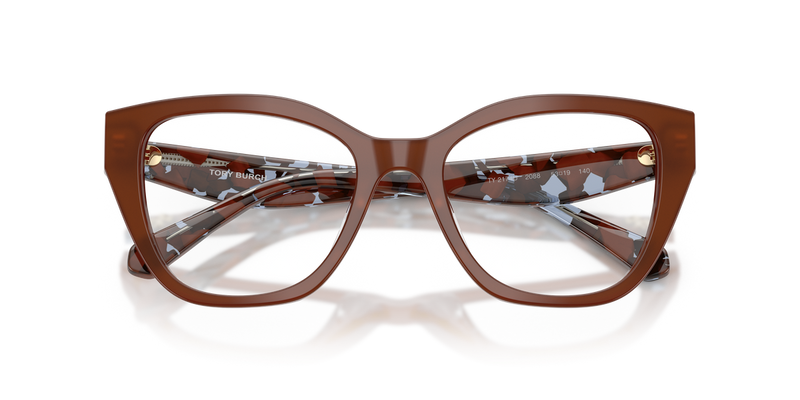 Tory Burch TY2174U in Solid Brown - Alternate View