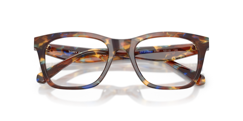 Tory Burch TY2175U in Blue Green/Brown Tortoise - Alternate View
