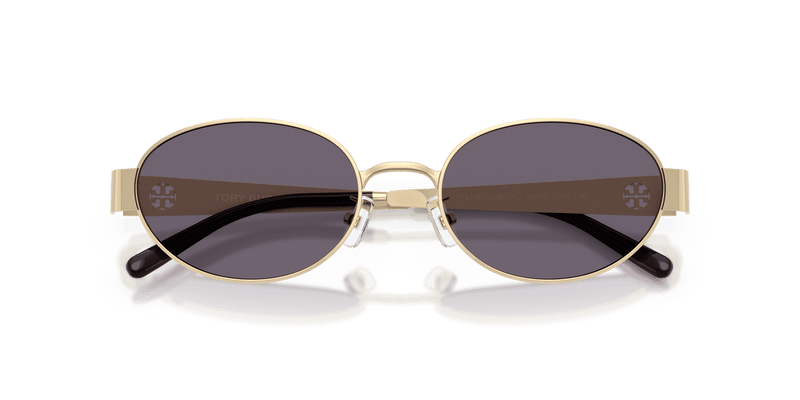 Tory Burch TY6116 in Shiny Light Gold / Purple (33461A) - Alternate View