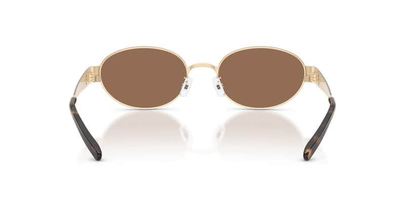 Tory Burch TY6116 in Shiny Light Gold / Dark Brown (336273) - Alternate View