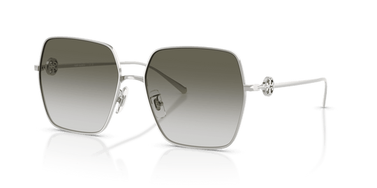 Tory Burch TY6118D - Silver / Green Grey (32742A)