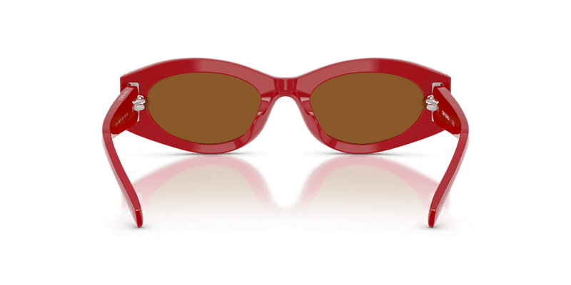 Tory Burch TY7222U in Red / Dark Brown (189373) - Alternate View