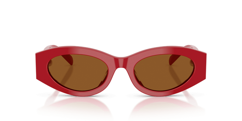 Tory Burch TY7222U in Red / Dark Brown (189373) - Alternate View