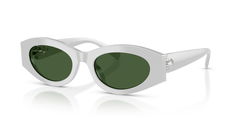 Tory Burch TY7222U in Metallic Silver / Dark Green (206271) - Alternate View