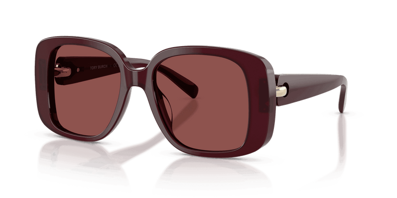Tory Burch TY7223U in Opal Burgundy / Wine (196075) - Front View