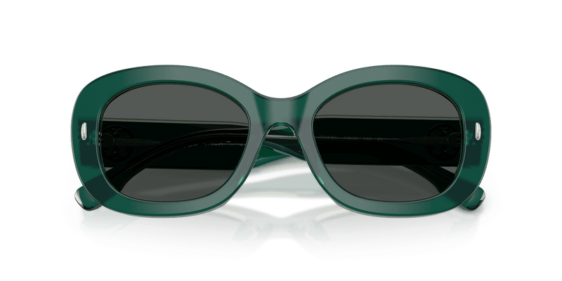 Tory Burch TY7226U in Dark Green/Transparent Sage / Dark Grey (205487) - Alternate View
