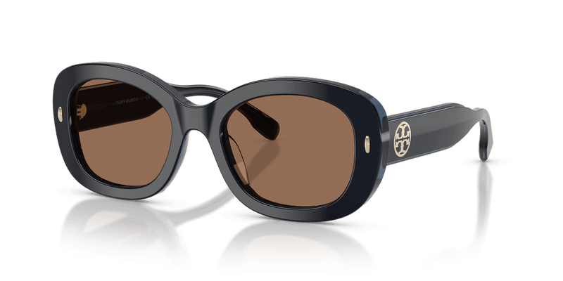 Tory Burch TY7226U in Blue Crystal / Solid Brown (205773) - Alternate View