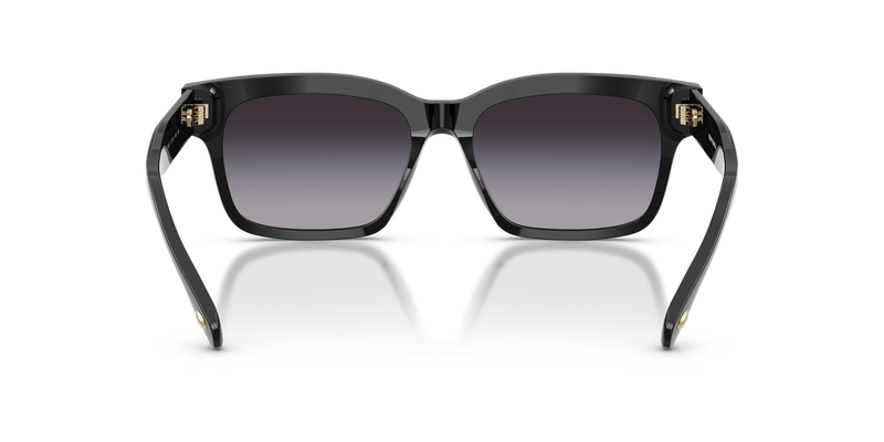 Tory Burch TY7227D in Black / Grey Gradient (17098G) - Temple Detail