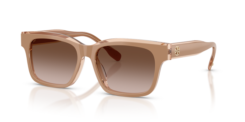 Tory Burch TY7227D in Brown/Crystal / Brown Gradient (205913) - Alternate View