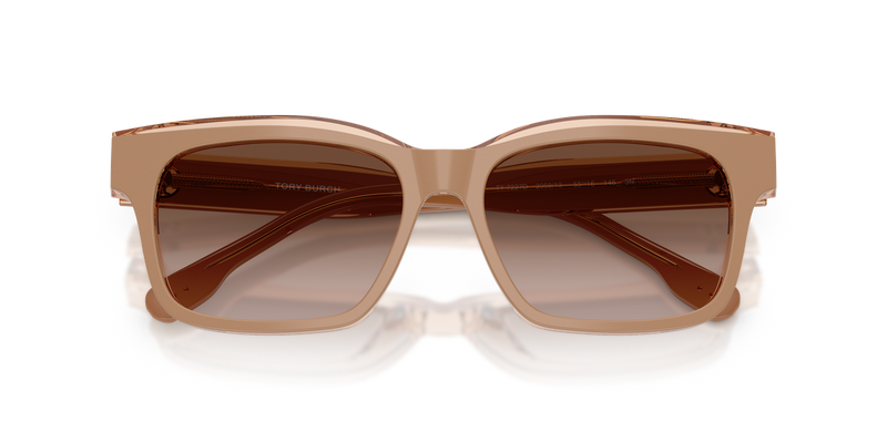 Tory Burch TY7227D in Brown/Crystal / Brown Gradient (205913) - Alternate View