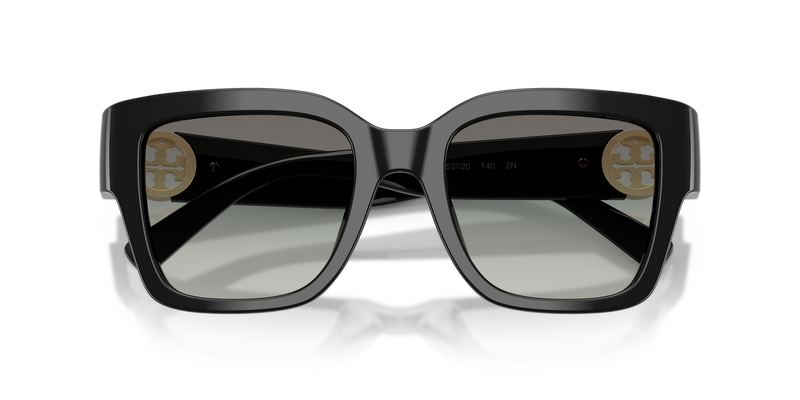 Tory Burch TY7228U in Black / Grey Gradient (170911) - Side View