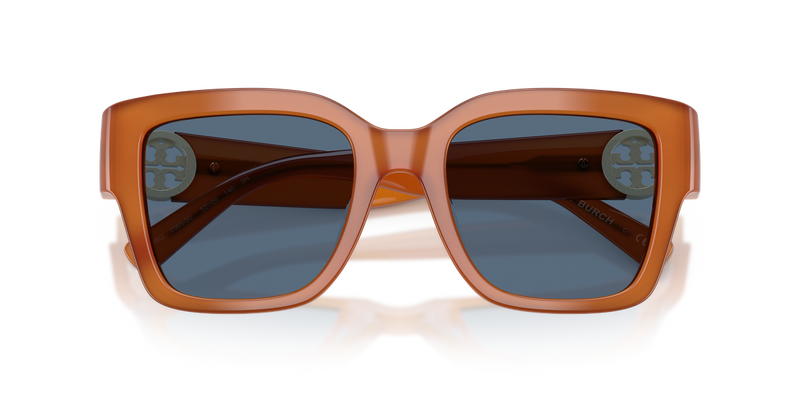Tory Burch TY7228U in Amber Brown / Blue (206980) - Alternate View