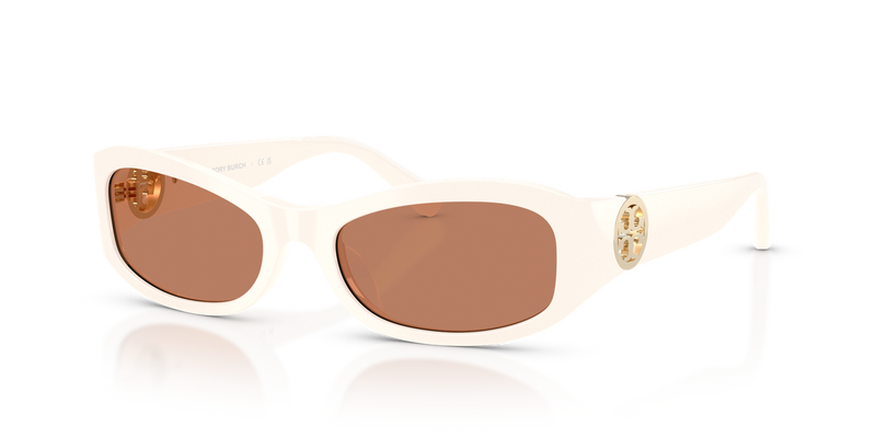 Tory Burch TY7229U in Bone / Light Brown (207573) - Alternate View
