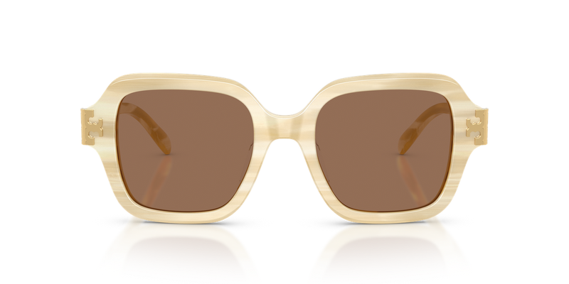 Tory Burch TY7231U in Ivory Horn / Brown (189073) - Alternate View