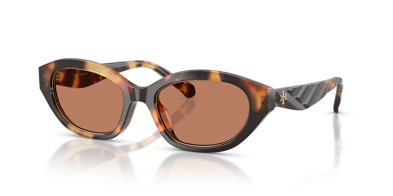Tory Burch TY7232U in Contrast Tortoise / Amber (206673) - Alternate View