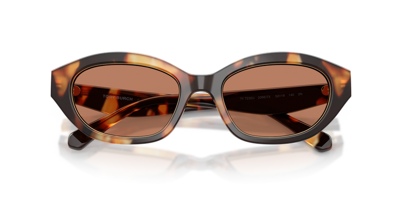Tory Burch TY7232U in Contrast Tortoise / Amber (206673) - Alternate View