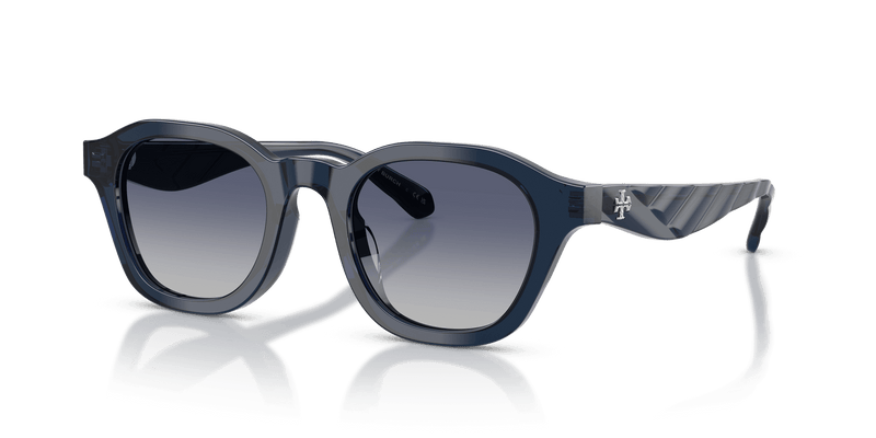 Tory Burch TY7235D in Transparent Blue / Blue Gradient (20654L) - Alternate View