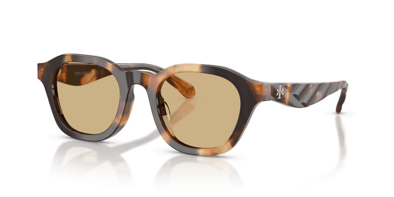 Tory Burch TY7235D in Contrast Tortoise / Yellow (20660R) - Alternate View