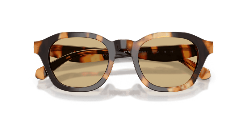 Tory Burch TY7235D in Contrast Tortoise / Yellow (20660R) - Alternate View