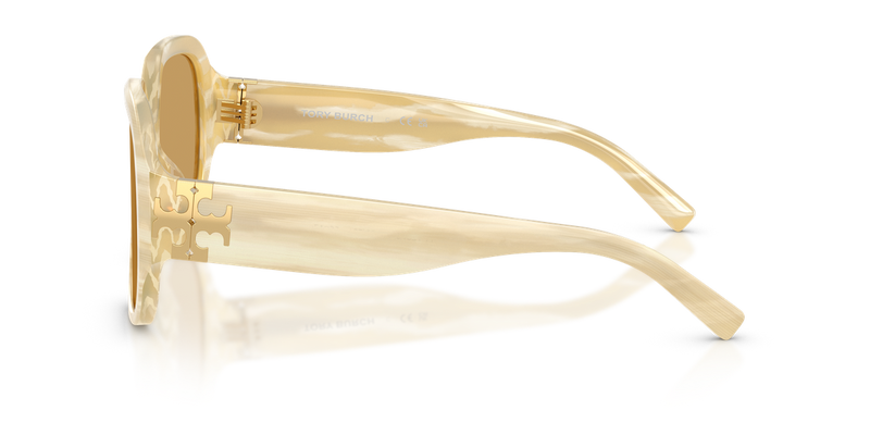 Tory Burch TY7237U in Ivory Horn - Alternate View