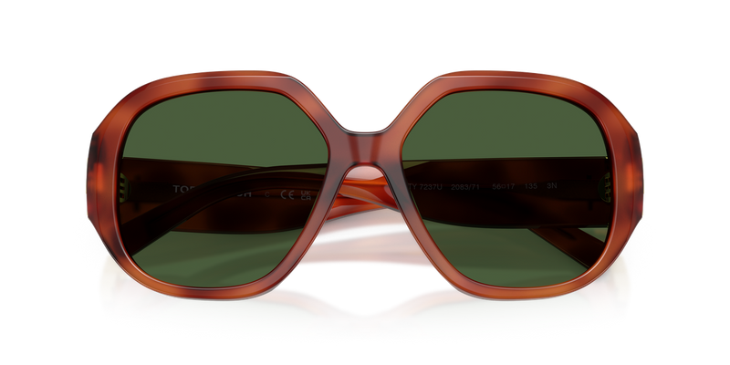 Tory Burch TY7237U in Soft Amber Tortoise - Alternate View