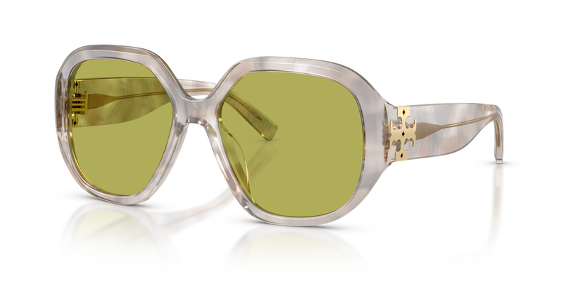 Tory Burch TY7237U in Spotted Transparent Grey - Alternate View