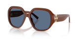 Dark Milky Brown / Solid Blue (208880)