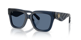 Transparent Navy / Solid Dark Blue (206580)