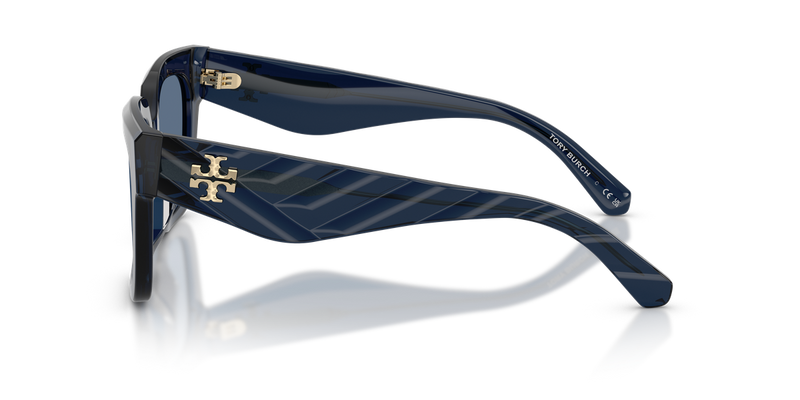 Tory Burch TY7239U in Transparent Navy - Alternate View