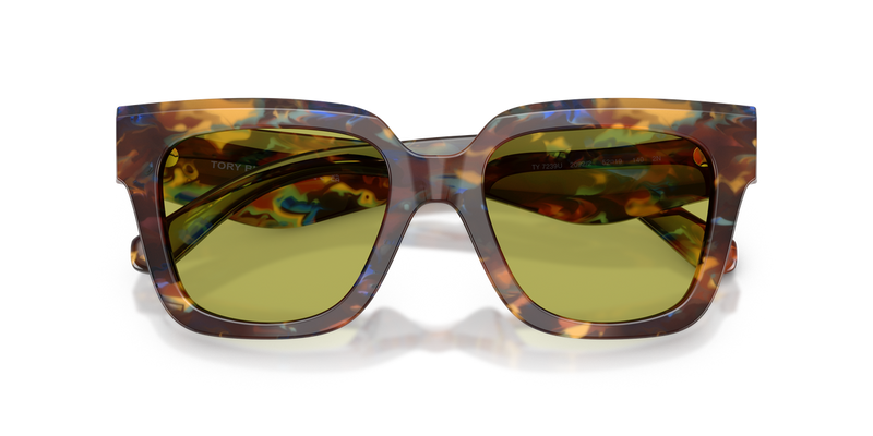Tory Burch TY7239U in Blue/Green/Brown Tortoise - Alternate View