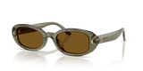Transparent Olive / Dark Brown Polarized (208583)