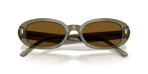 Transparent Olive / Dark Brown Polarized (208583)