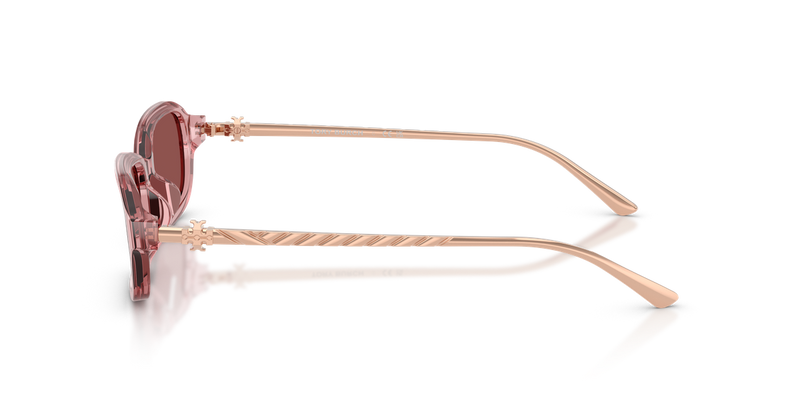 Tory Burch TY7243U in Transparent Light Pink - Alternate View