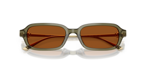 Transparent Olive / Solid Brown (208573)