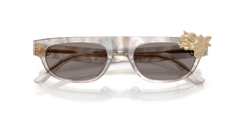 Tory Burch TY7244U in Spotted Transparent Grey - Alternate View