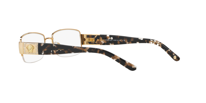 Versace VE1175B in Gold / Demo Lens (1002) - Side View