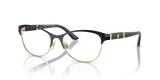 Black/Pale Gold / Demo Lens (1366)