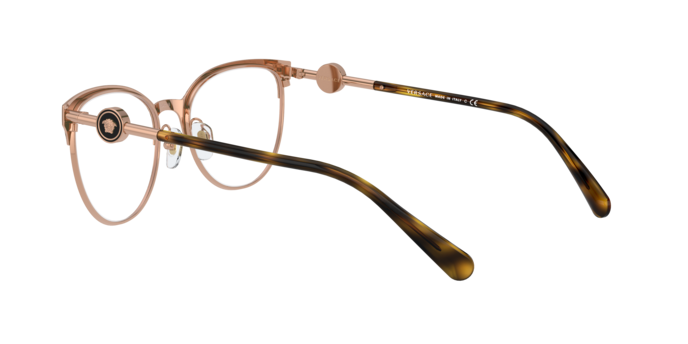 Versace VE1271 in Pink Gold / Demo Lens (1412) - Side View