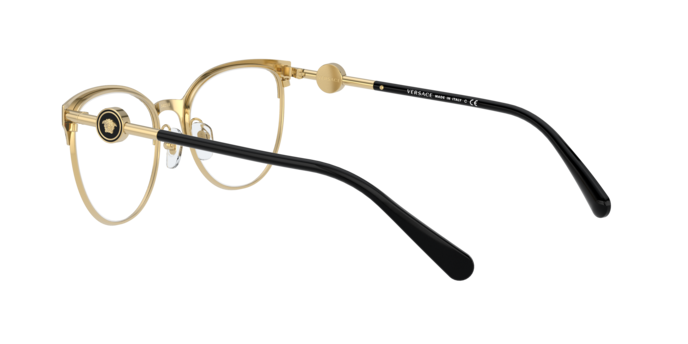 Versace VE1271 in Black/Gold / Demo Lens (1433) - Alternate View