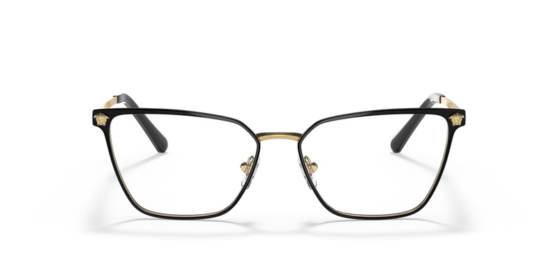 Versace VE1275 in Matte Black/Gold / Demo Lens (1433) - Alternate View