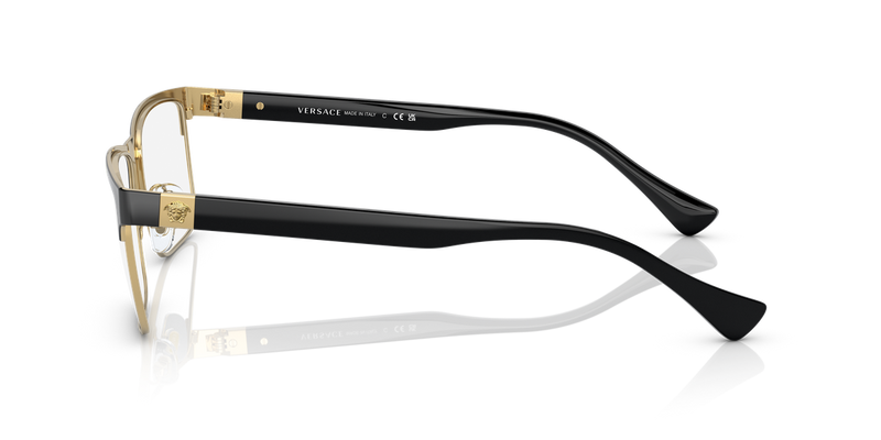 Versace VE1285 in Black / Demo Lens (1443) - Back View