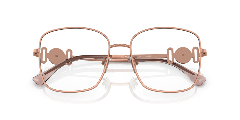 Versace VE1286D in Rose Gold / Demo Lens (1412) - Side View