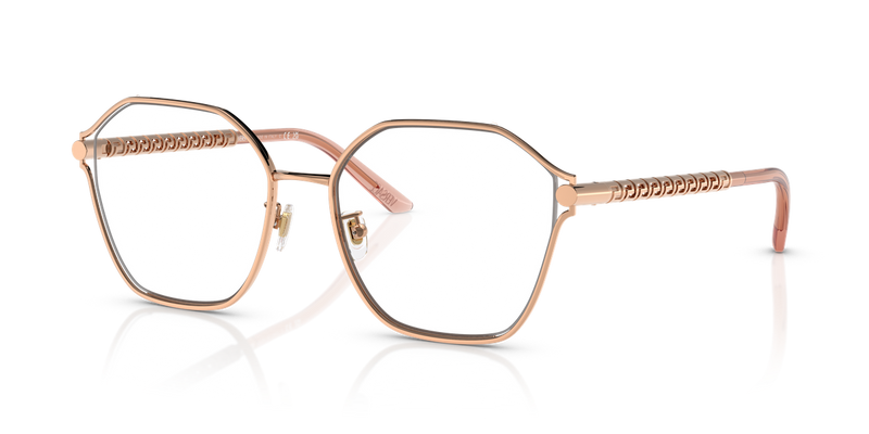 Versace VE1299D in Rose Gold / Demo Lens (1412) - Front View