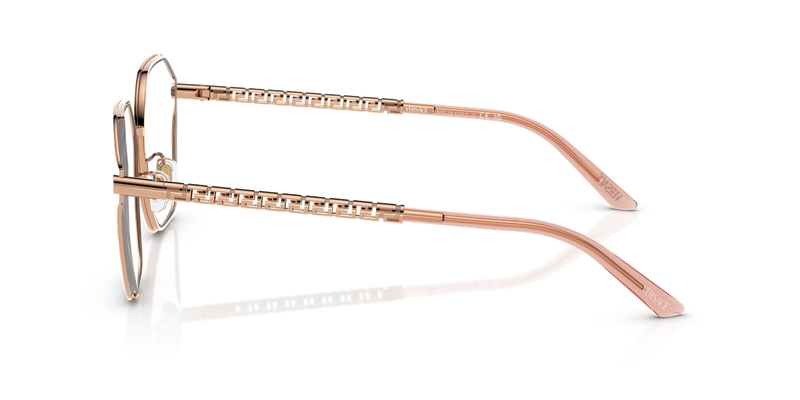 Versace VE1299D in Rose Gold / Demo Lens (1412) - Back View