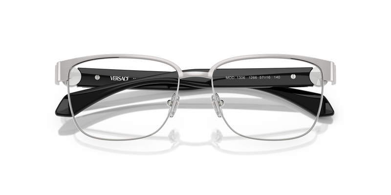 Versace VE1306 in Silver Brushed / Demo Lens (1266) - Alternate View