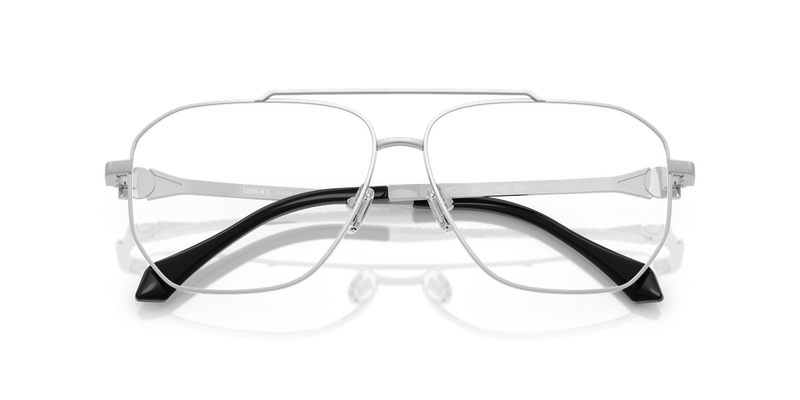 Versace VE1307 in Silver / Demo Lens (1000) - Alternate View