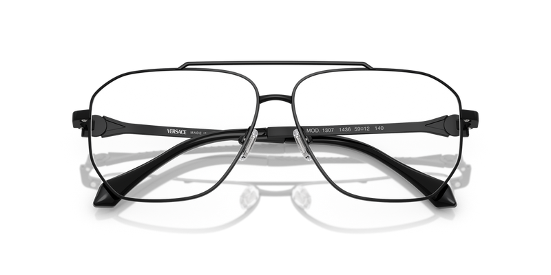 Versace VE1307 in Matte Black / Demo Lens (1436) - Alternate View