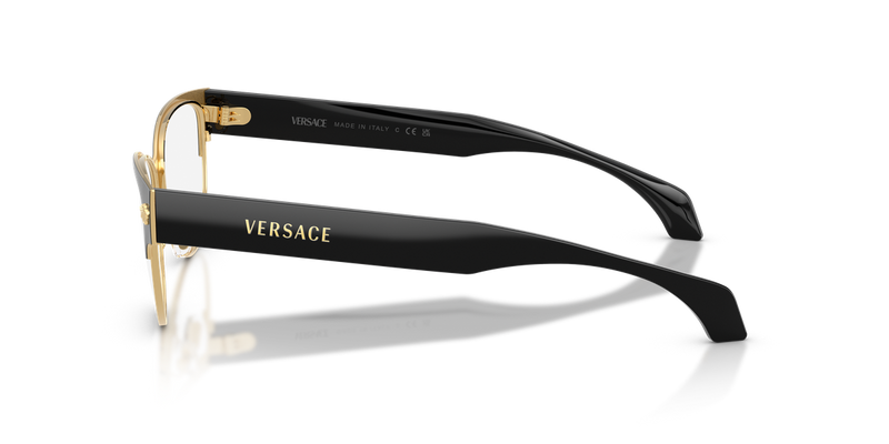 Versace VE1318 in Black/Gold / Demo Lens (1433) - Alternate View