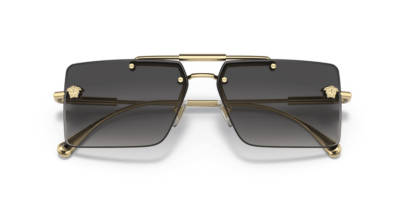 Versace VE2245 in Gold / Grey Gradient (10028G) - Alternate View